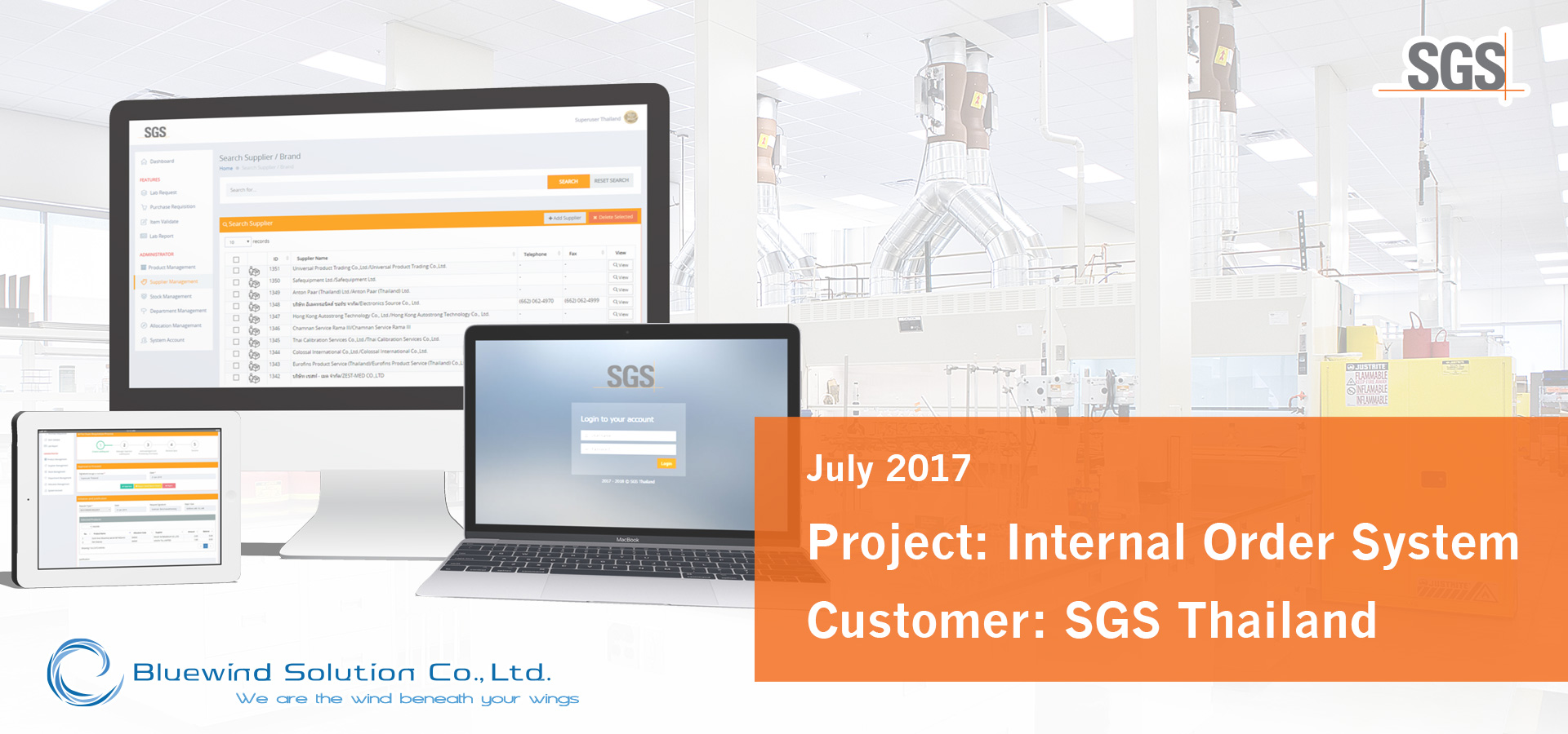 Bluewind Solution Portfolio